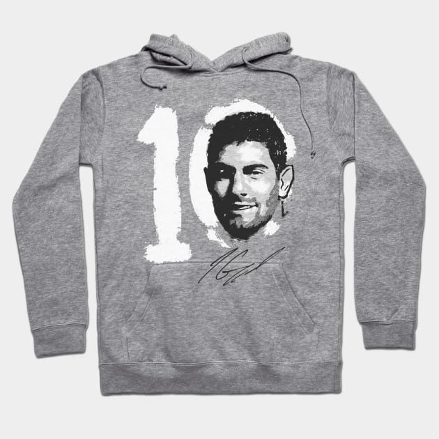 Jimmy Garoppolo San Francisco Bust Hoodie by MASTER_SHAOLIN